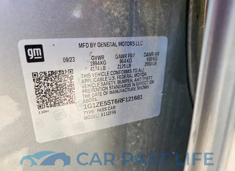 1G1ZE5ST6RF121681# 12