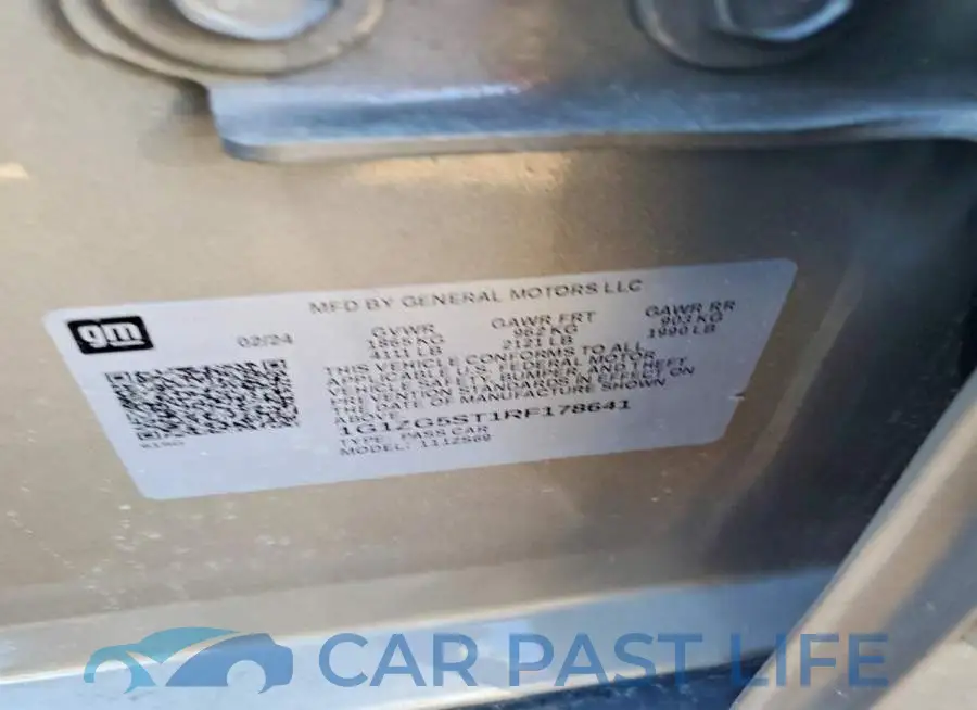 1G1ZG5ST1RF178641# 13