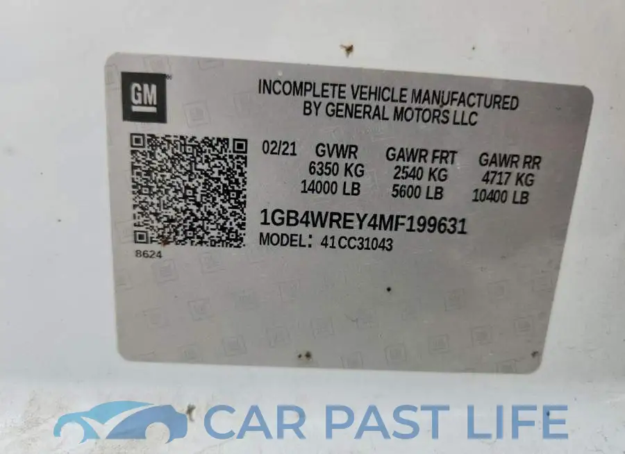 1GB4WREY4MF199631# 14