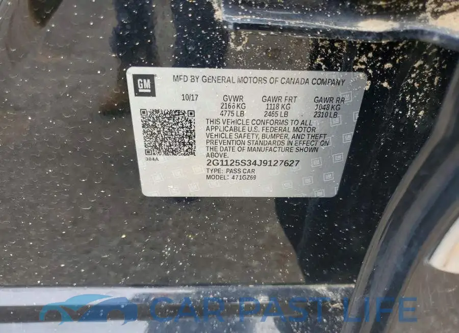2G1125S34J9127627# 13