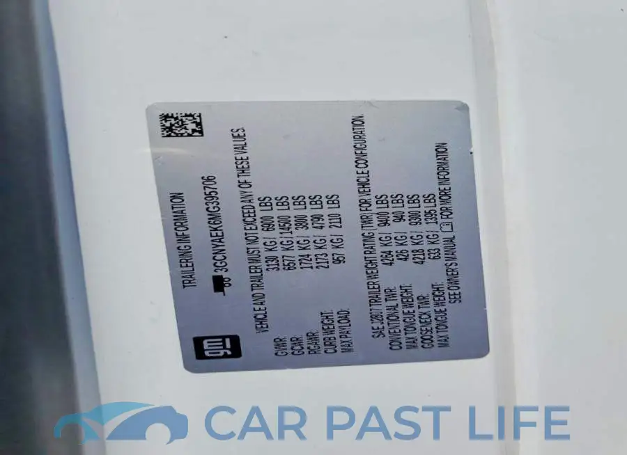 3GCNYAEK6MG395706# 12
