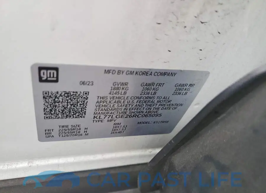 KL77LGE26RC065095# 13