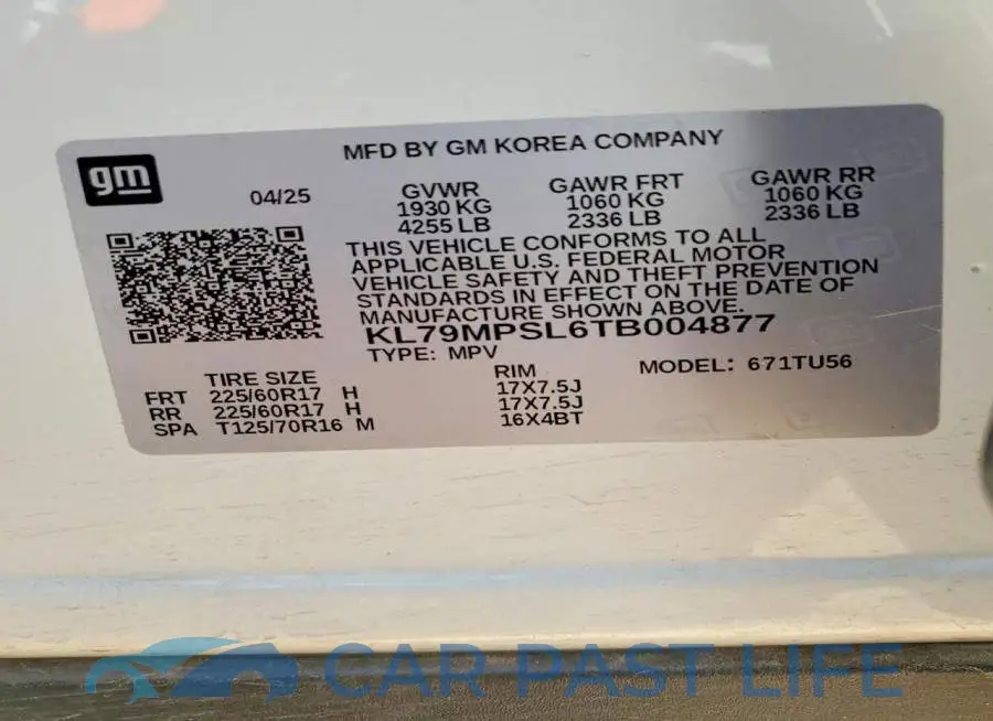 KL79MPSL6TB004877# 13