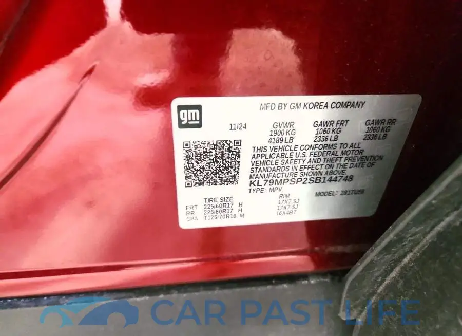 KL79MPSP2SB144748# 13