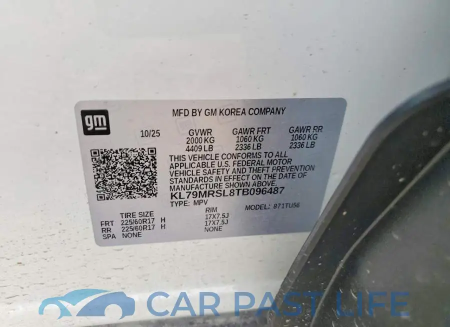 KL79MRSL8TB096487# 13