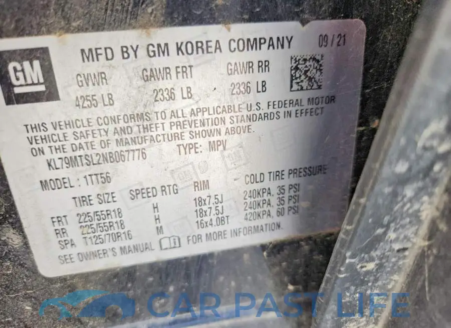 KL79MTSL2NB067776# 13