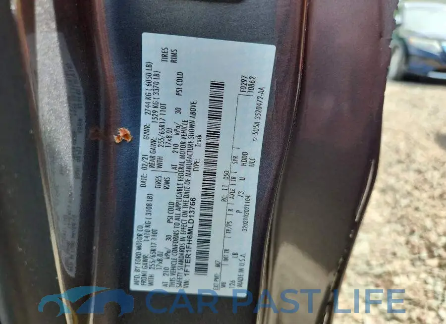 1FTER1FH6MLD13766# 12