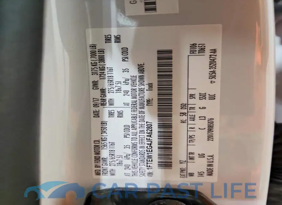 1FTEW1EG4JFA62807# 13