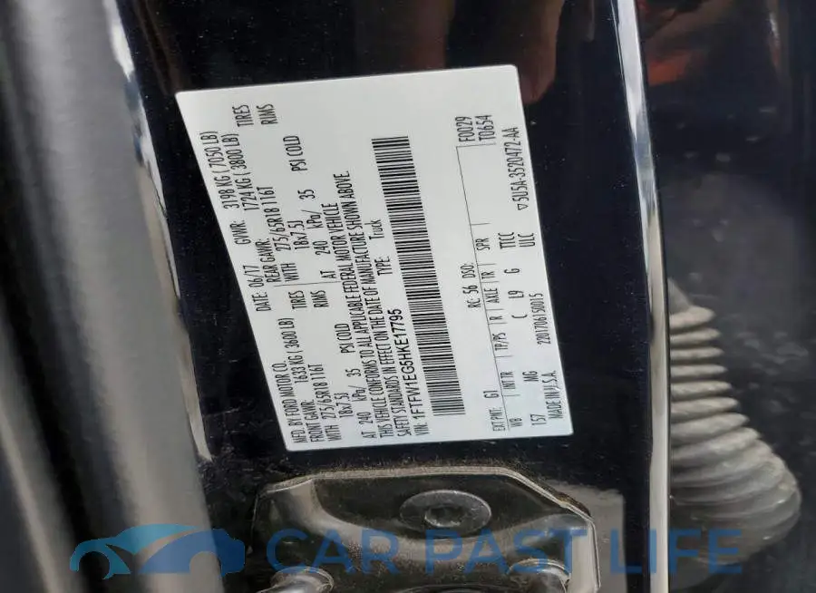 1FTFW1EG5HKE17795# 12