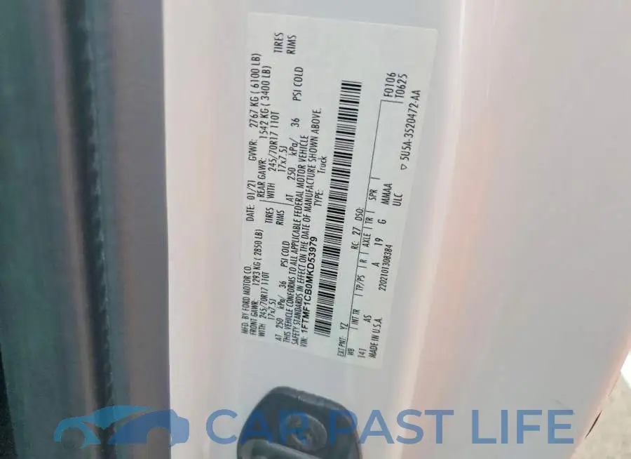 1FTMF1CB0MKD53979# 12