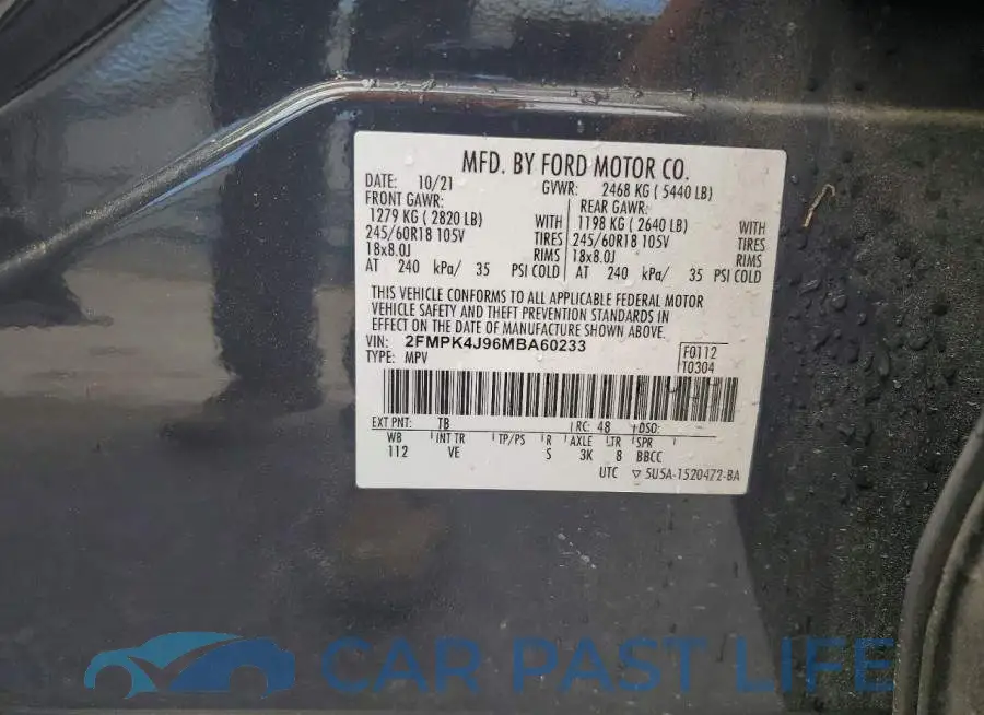 2FMPK4J96MBA60233# 13