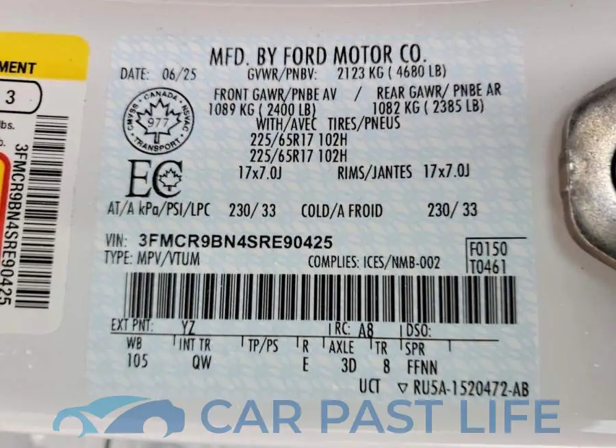 3FMCR9BN4SRE90425# 13