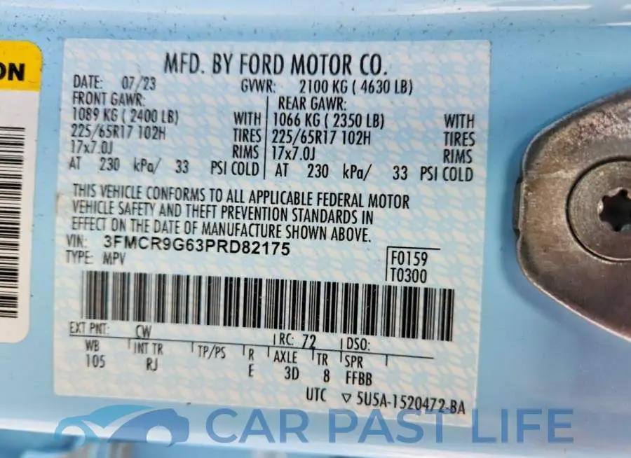 3FMCR9G63PRD82175# 13