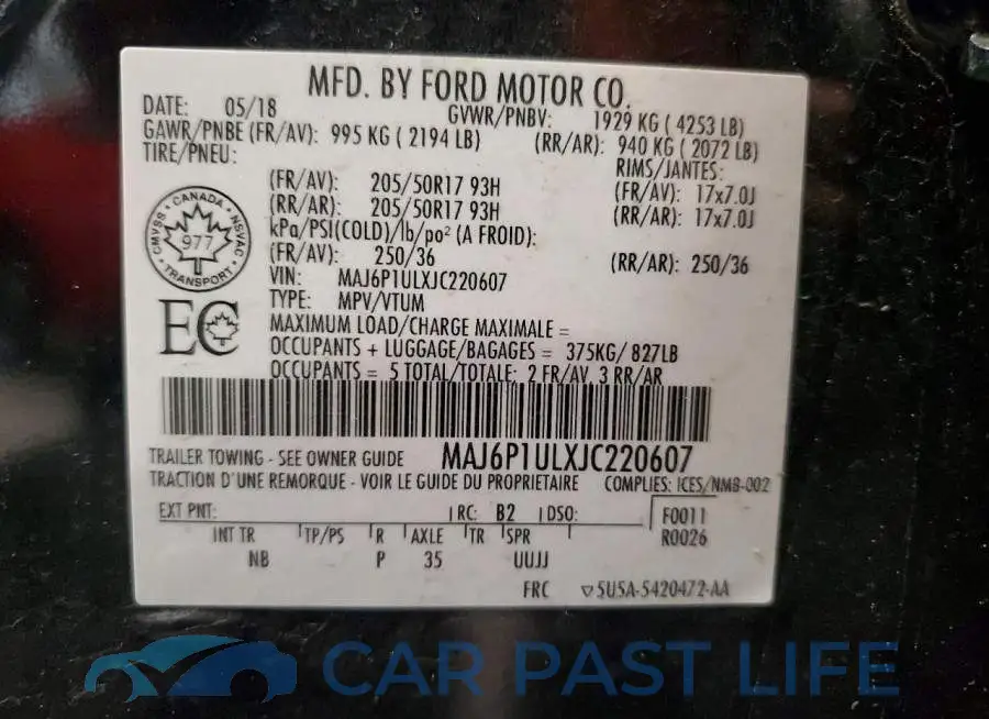 MAJ6P1ULXJC220607# 14