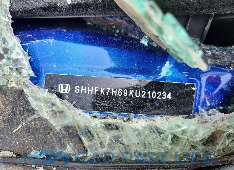 SHHFK7H69KU210234# 12