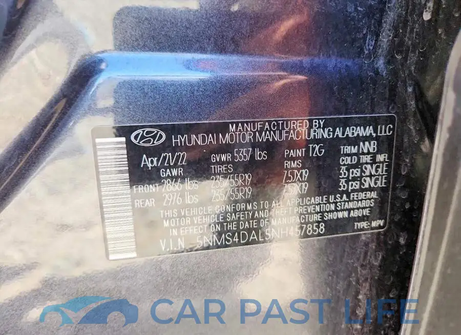 5NMS4DAL5NH457858# 14