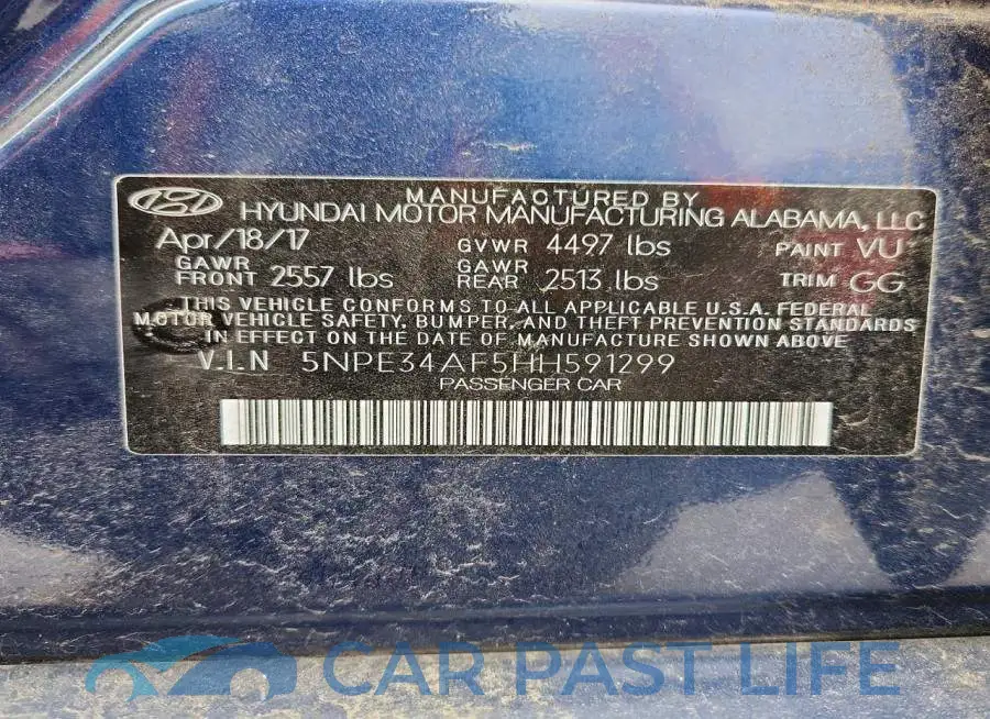 5NPE34AF5HH591299# 12