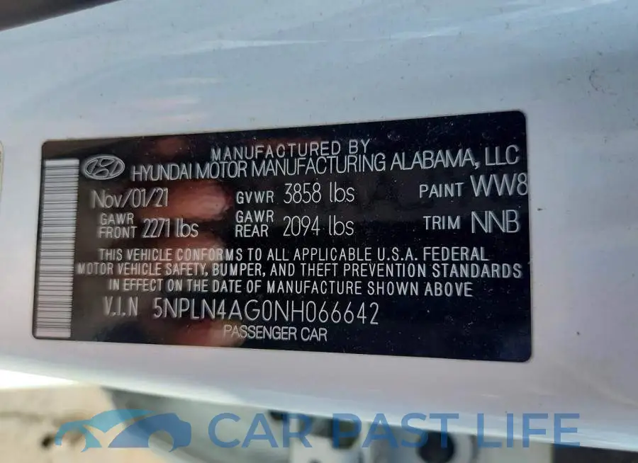 5NPLN4AG0NH066642# 13
