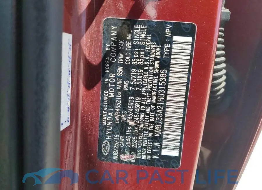 KM8J33A21HU315385# 14