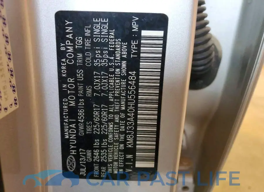 KM8J33A40HU556484# 14