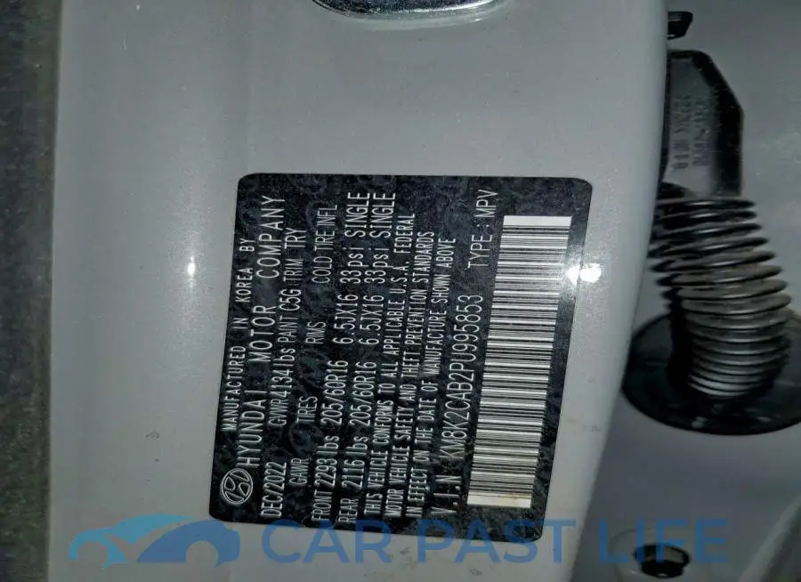 KM8K2CAB2PU995853# 13