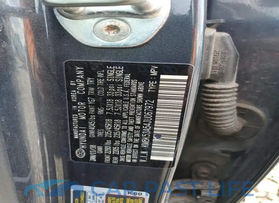 KM8K53A54JU067972# 12