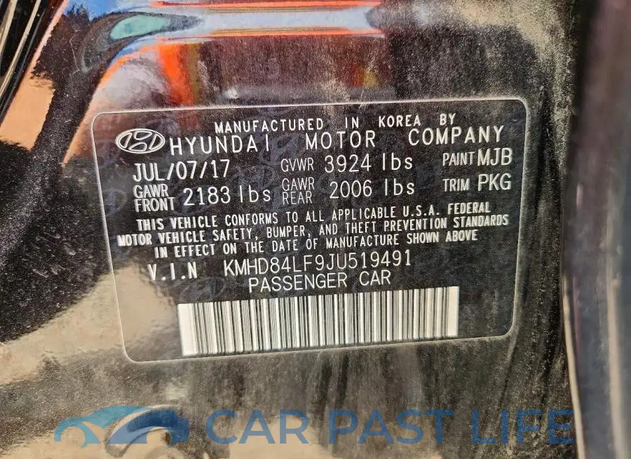 KMHD84LF9JU519491# 13