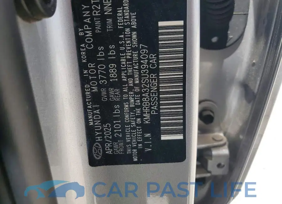 KMHRB8A32SU394097# 13