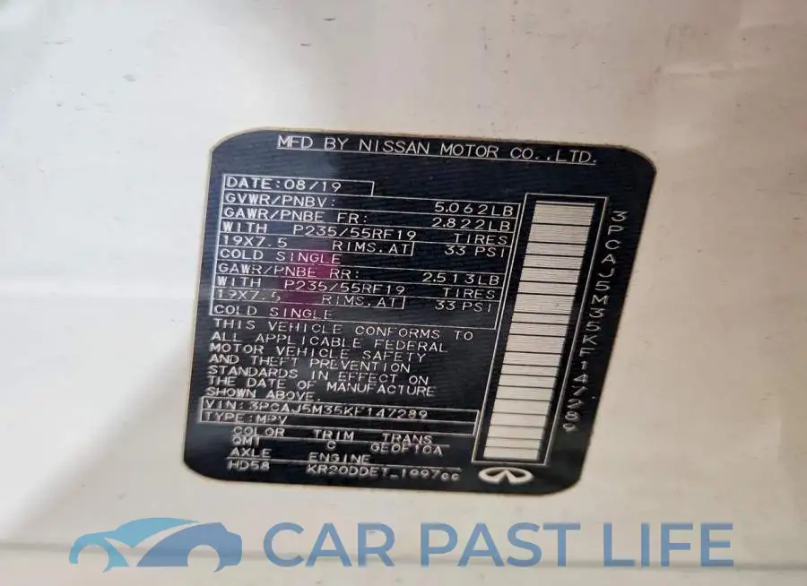 3PCAJ5M35KF147289# 13