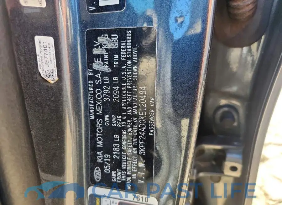 3KPF24AD0KE120484# 12