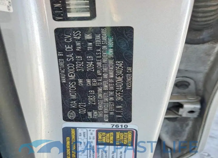 3KPF24AD0ME340548# 12