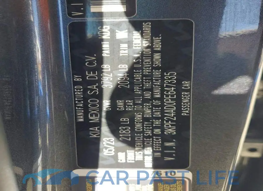 3KPF24AD0PE647335# 12