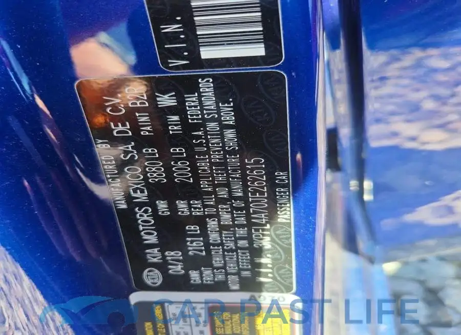 3KPFL4A70JE262615# 13