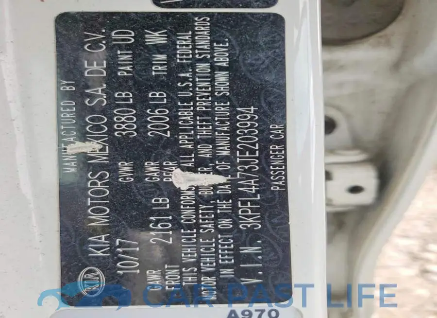3KPFL4A73JE203994# 12
