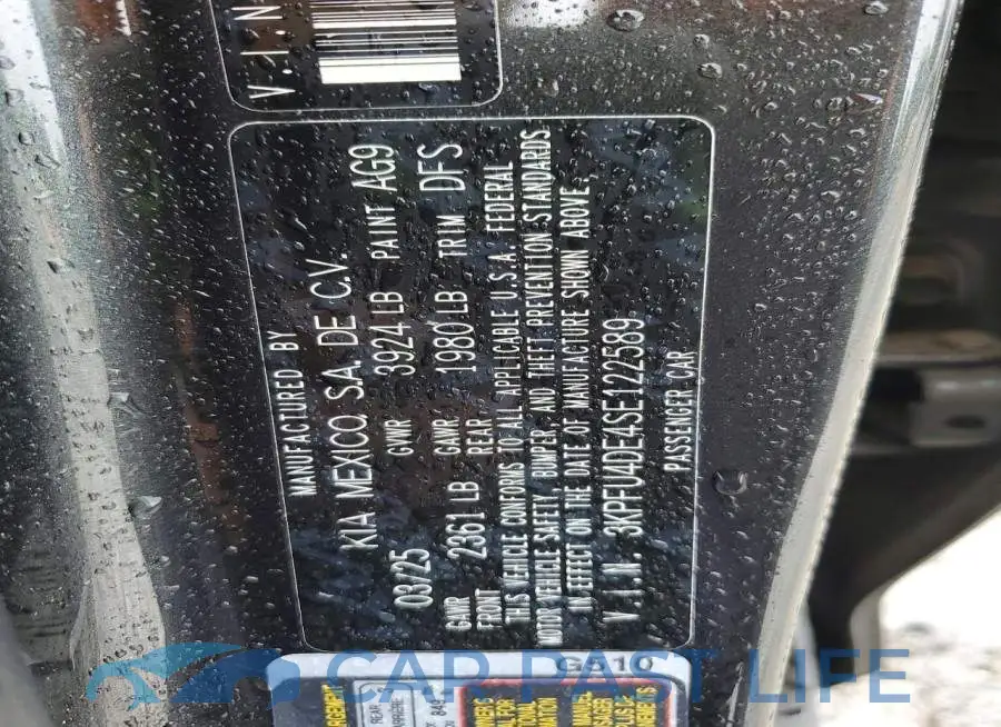 3KPFU4DE4SE122589# 13
