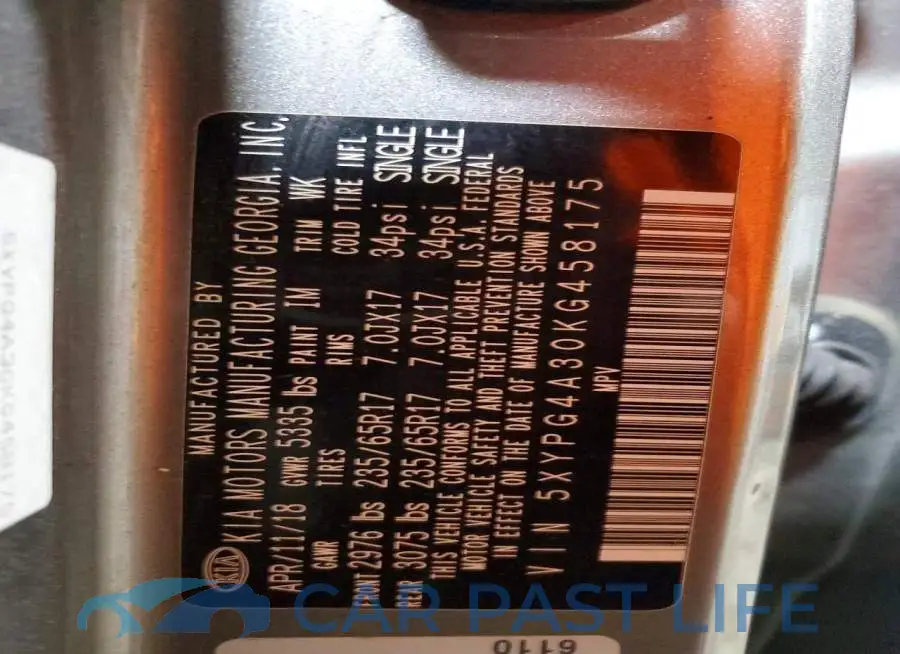 5XYPG4A30KG458175# 14