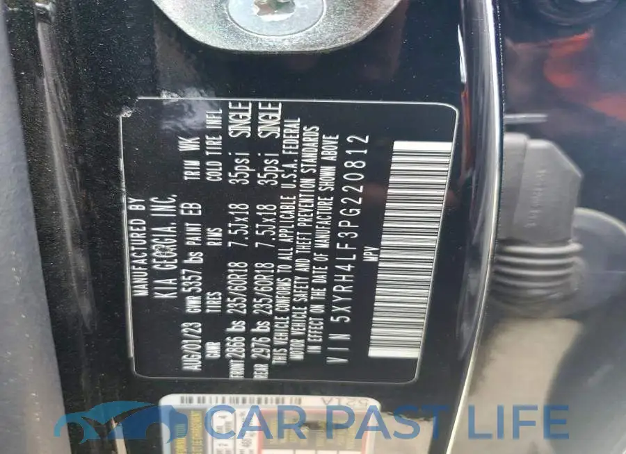 5XYRH4LF3PG220812# 14