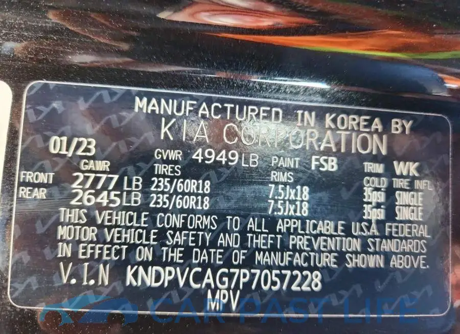 KNDPVCAG7P7057228# 13