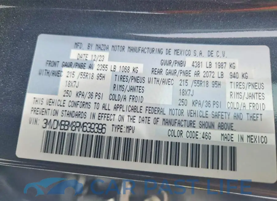3MVDMBBM8RM639396# 13