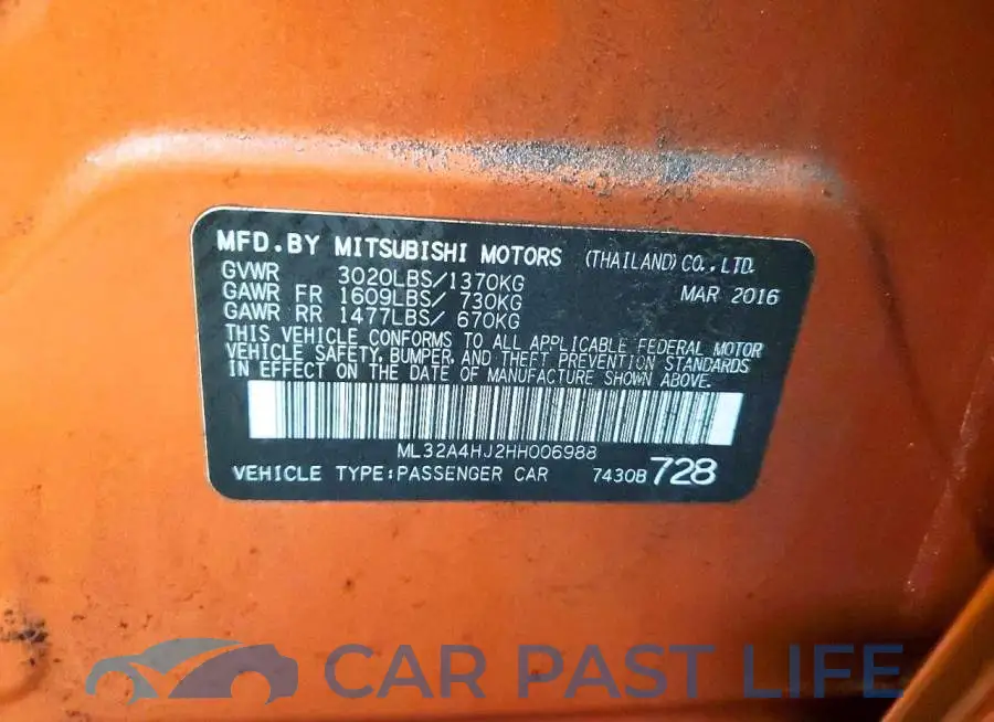 ML32A4HJ2HH006988# 12
