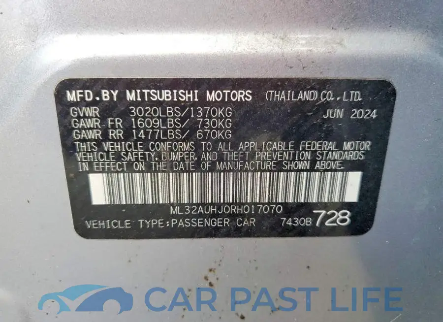 ML32AUHJ0RH017070# 12