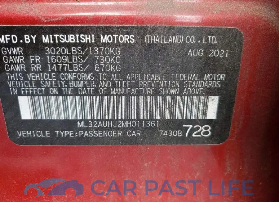 ML32AUHJ2MH011361# 13