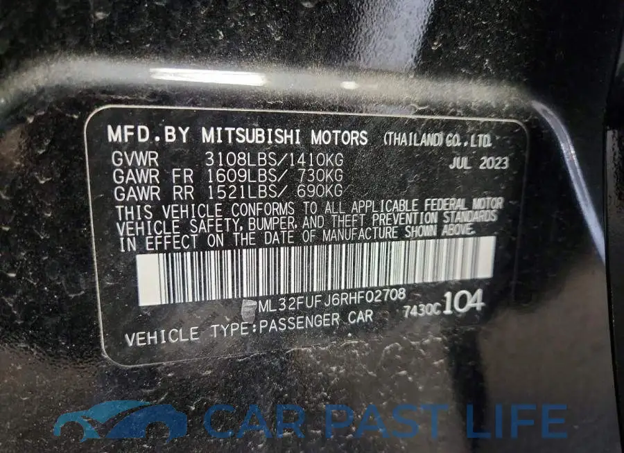 ML32FUFJ6RHF02708# 13
