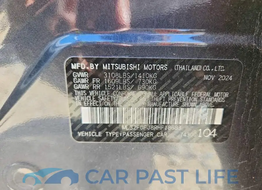 ML32FUFJ8RHF18683# 12