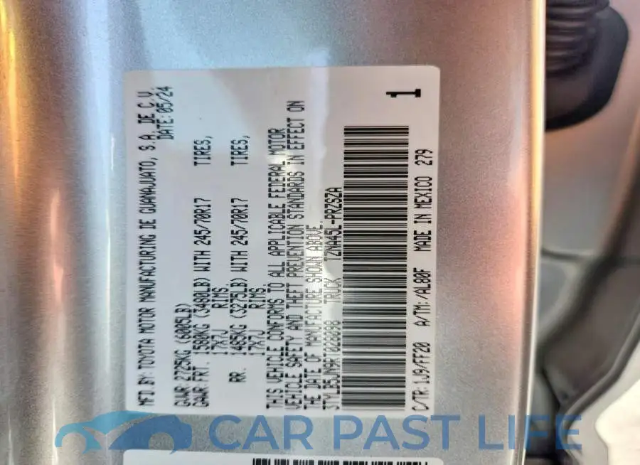 3TYLB5JN9RT028098# 12