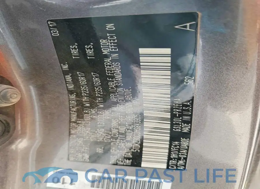 5TDKZ3DC0HS843905# 13