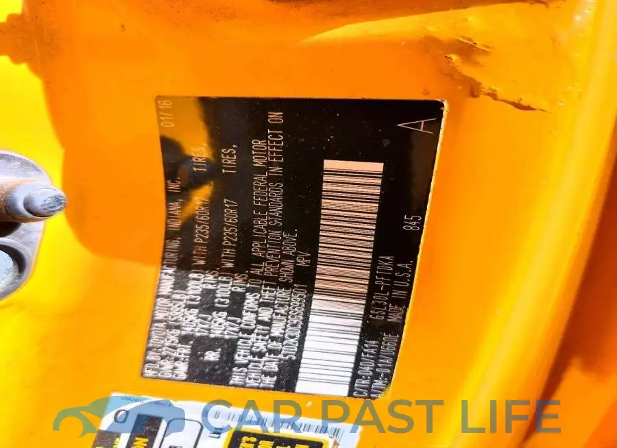 5TDZK3DC9GS699501# 14
