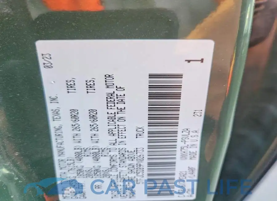 5TFJC5DB9PX026733# 13