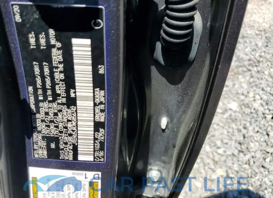 JTEHU5JR7M5856742# 13