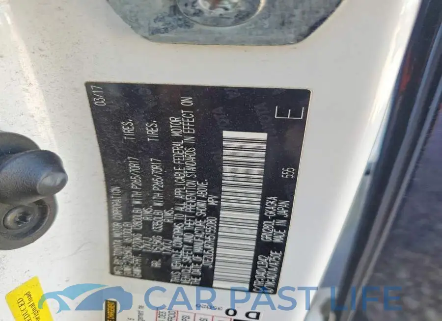 JTEZU5JR7H5155080# 13